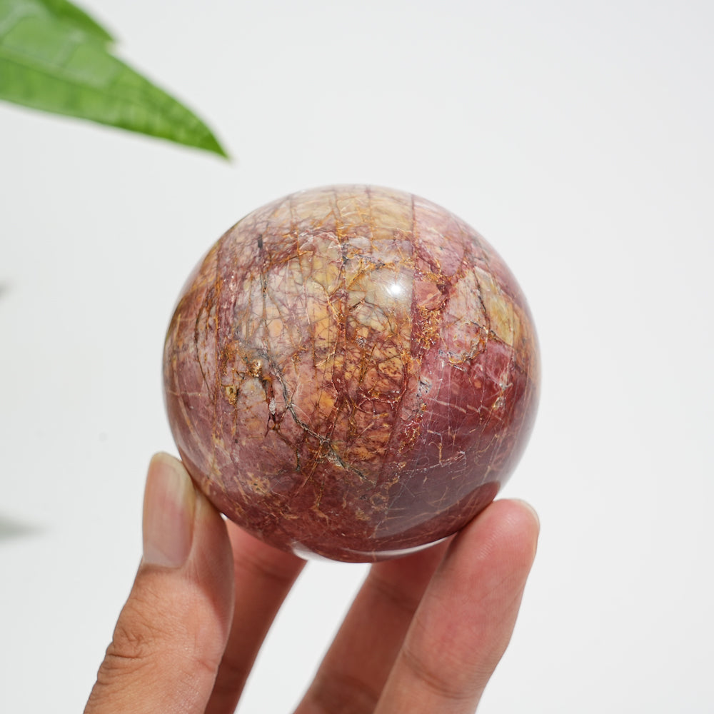 Natural Crystal Noreena Jasper Sphere