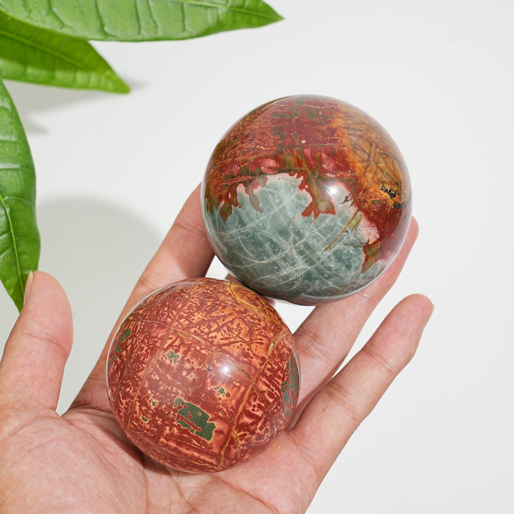 Natural Crystal Noreena Jasper Sphere