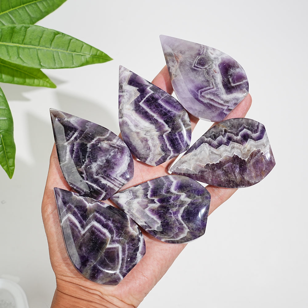 Natural Crystal Serene Dream Amethyst Teardrop