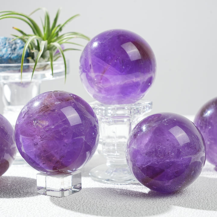Natural Ametrine Crystal Sphere