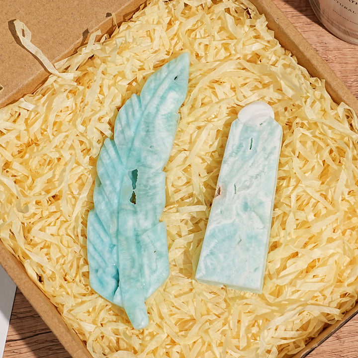 Super Value Natural Crystal - Ocean Blue Dreamscape