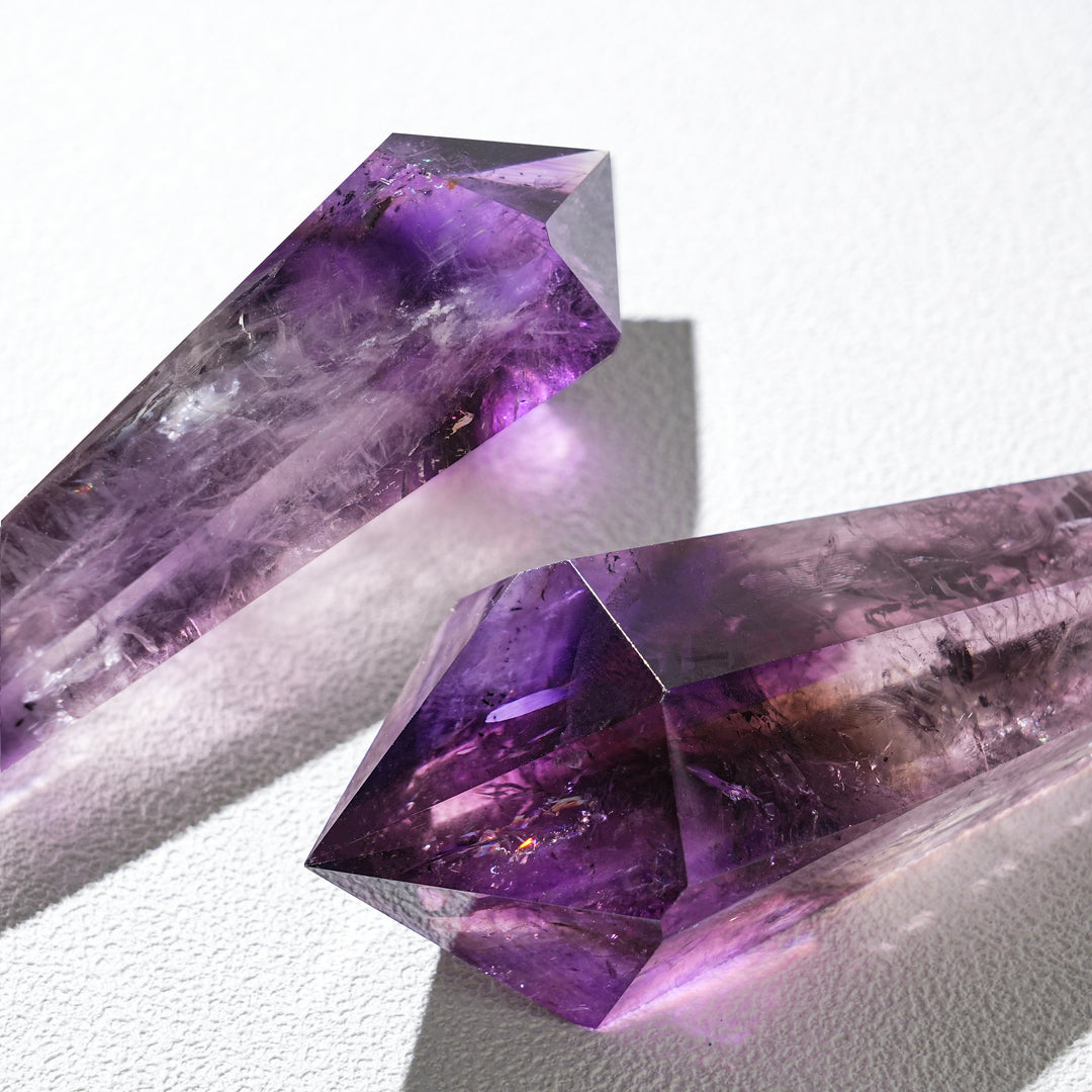 Natural Crystal Amethyst Wand