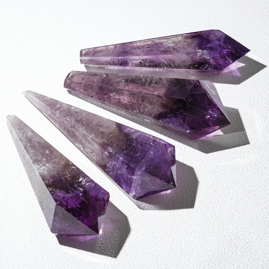 Natural Crystal Amethyst Wand
