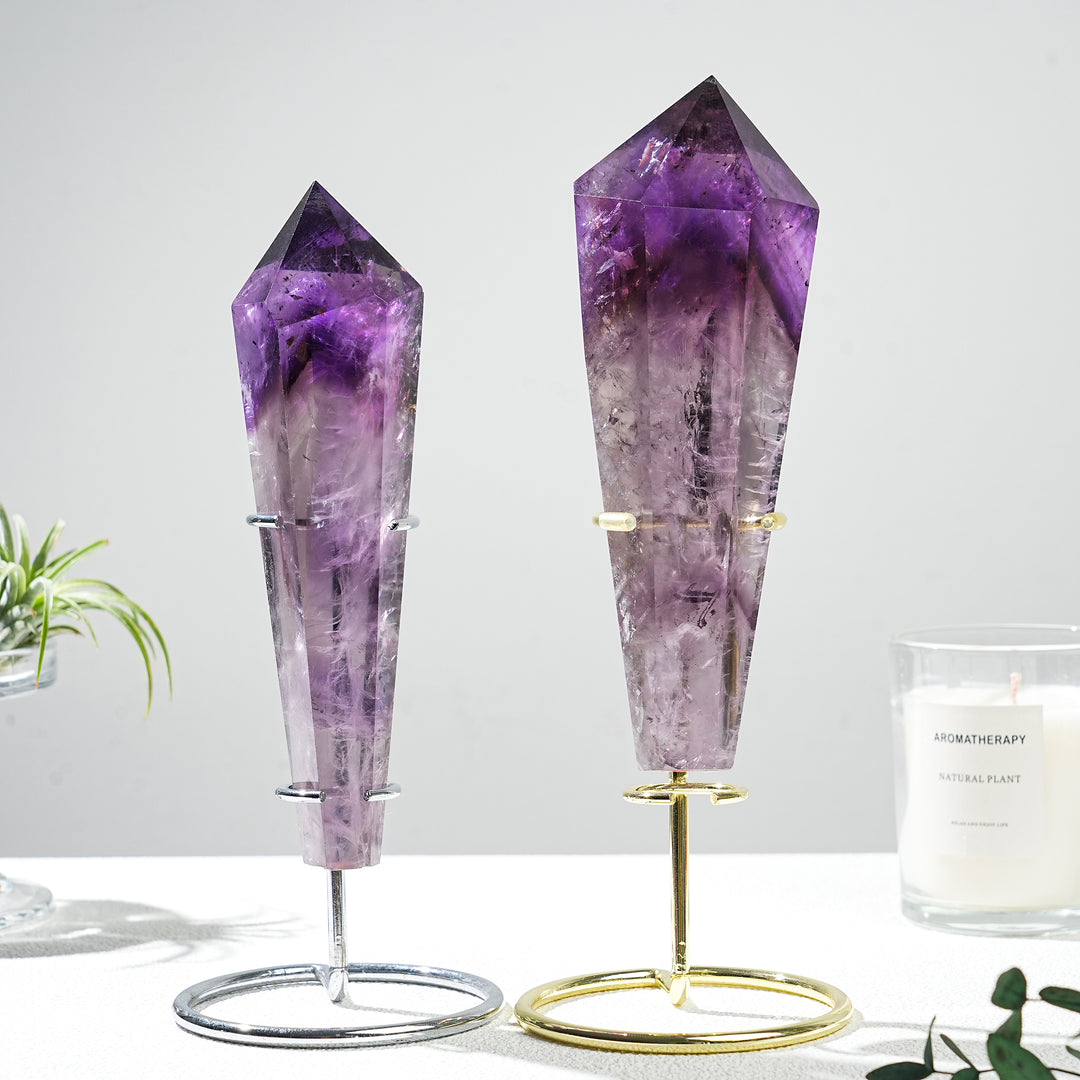 Natural Crystal Amethyst Wand
