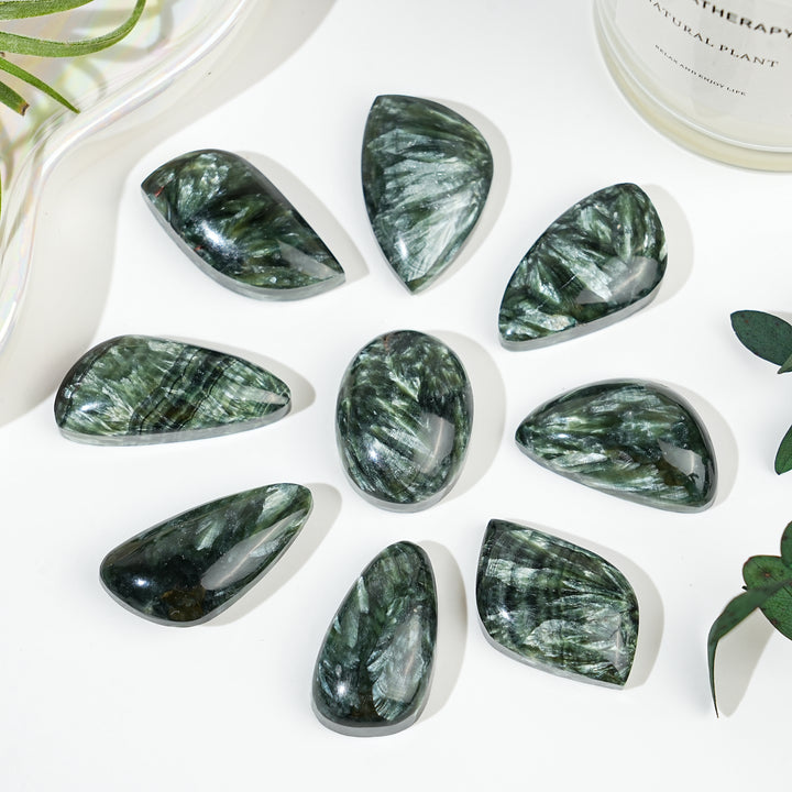 Natural Crystal Seraphinite Freeform