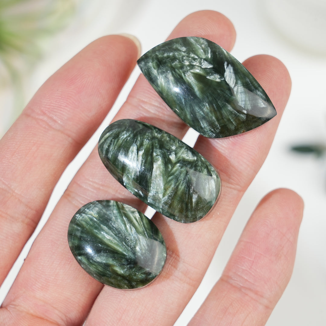 Natural Crystal Seraphinite Freeform