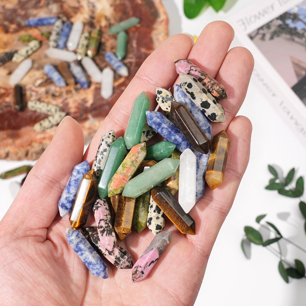 Natural Mini Hexagonal Point