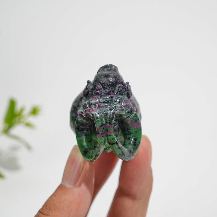 Natural Crystal Auspicious Mammoth Carving