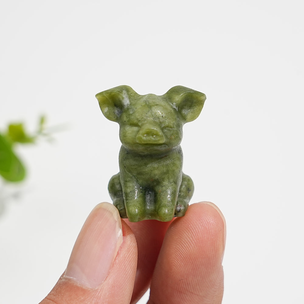 Natural Crystal Mixed Material Sleeping Pig