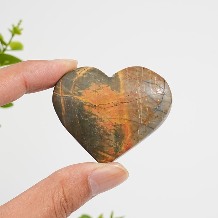 Natural Crystal Norina Jasper Heart