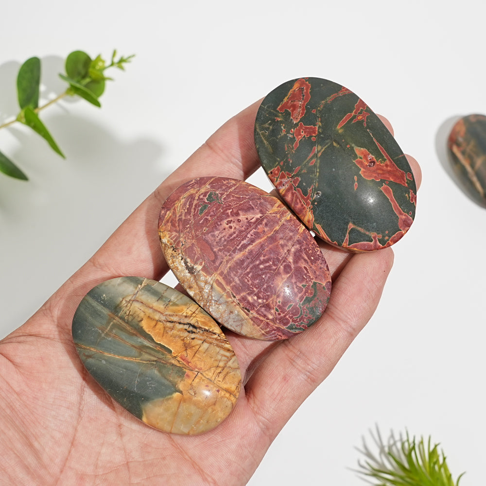 Natural Crystal Norina Jasper Palm Stone