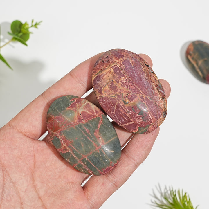 Natural Crystal Norina Jasper Palm Stone