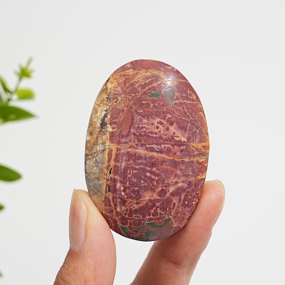Natural Crystal Norina Jasper Palm Stone