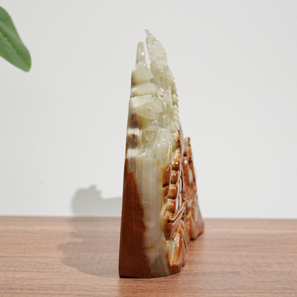 Unique,A Slightly Imperfect Natural Crystal Exquisite Afghanistan Jade Ornament