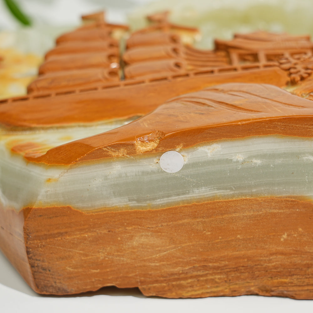 Unique,A Slightly Imperfect Natural Crystal Exquisite Afghanistan Jade Ornament