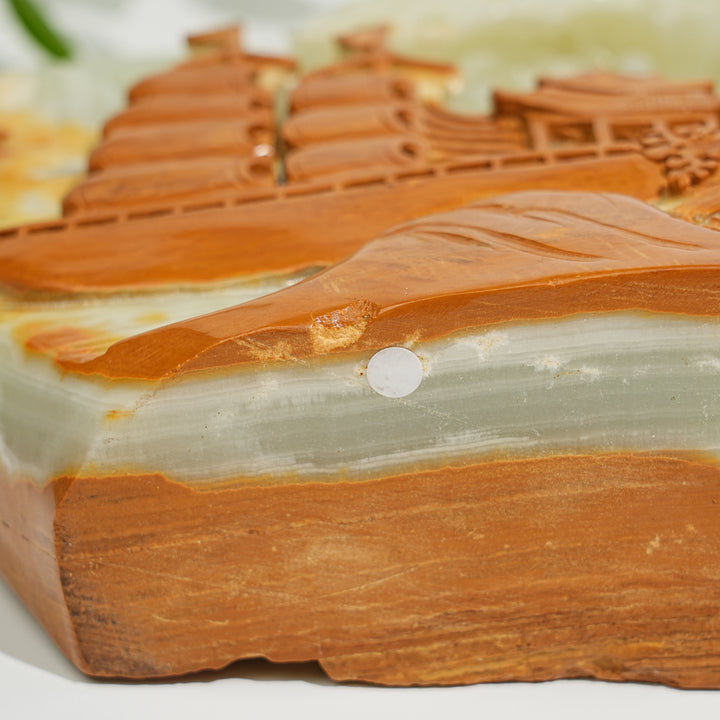 Unique,A Slightly Imperfect Natural Crystal Exquisite Afghanistan Jade Ornament