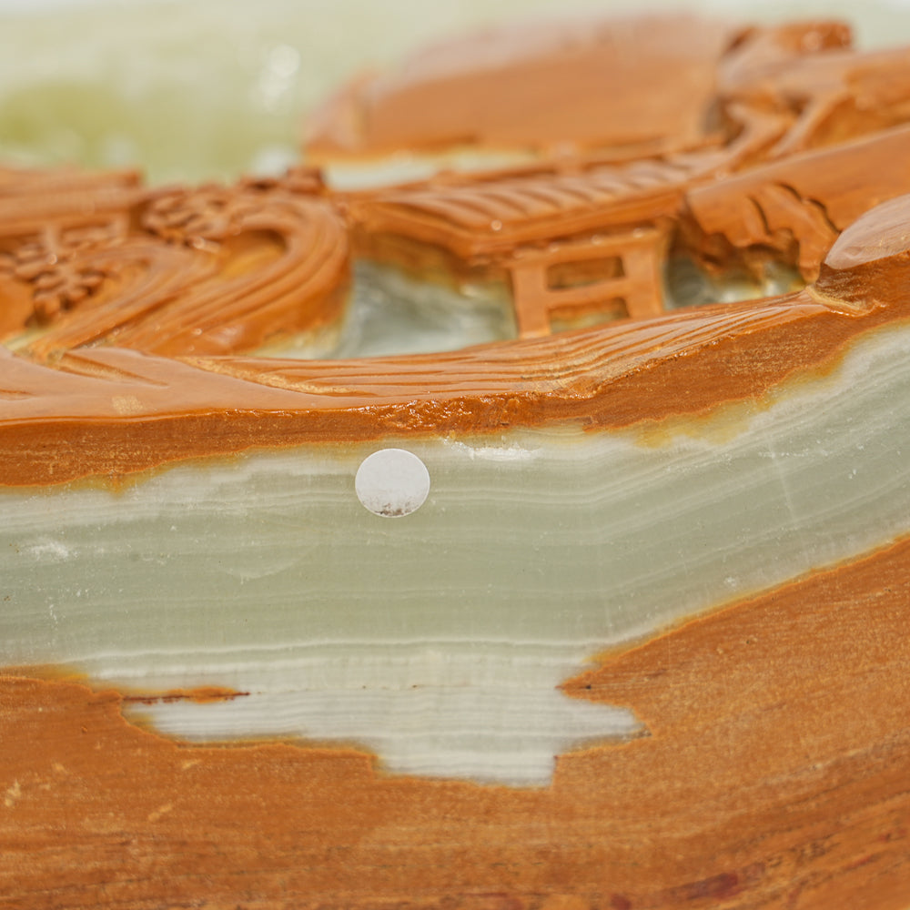 Unique,A Slightly Imperfect Natural Crystal Exquisite Afghanistan Jade Ornament
