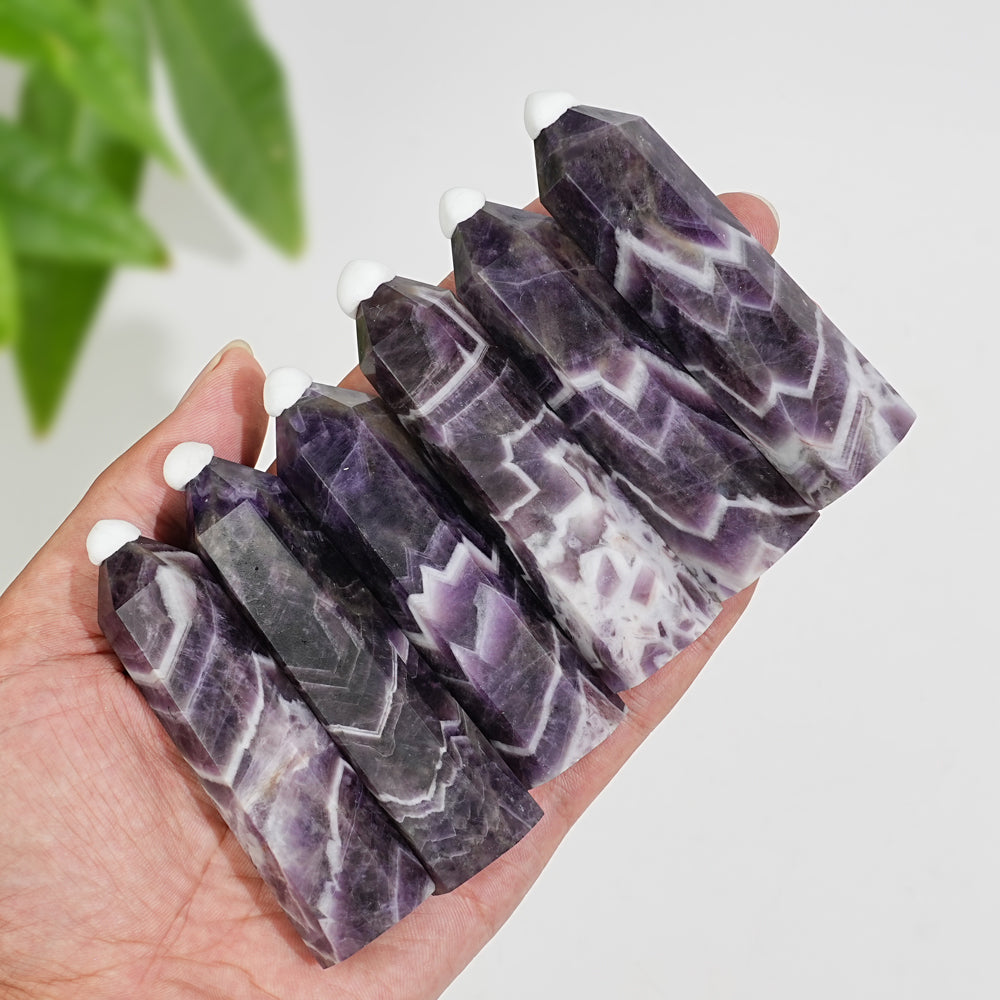 Natural Crystal Dream Amethyst Point