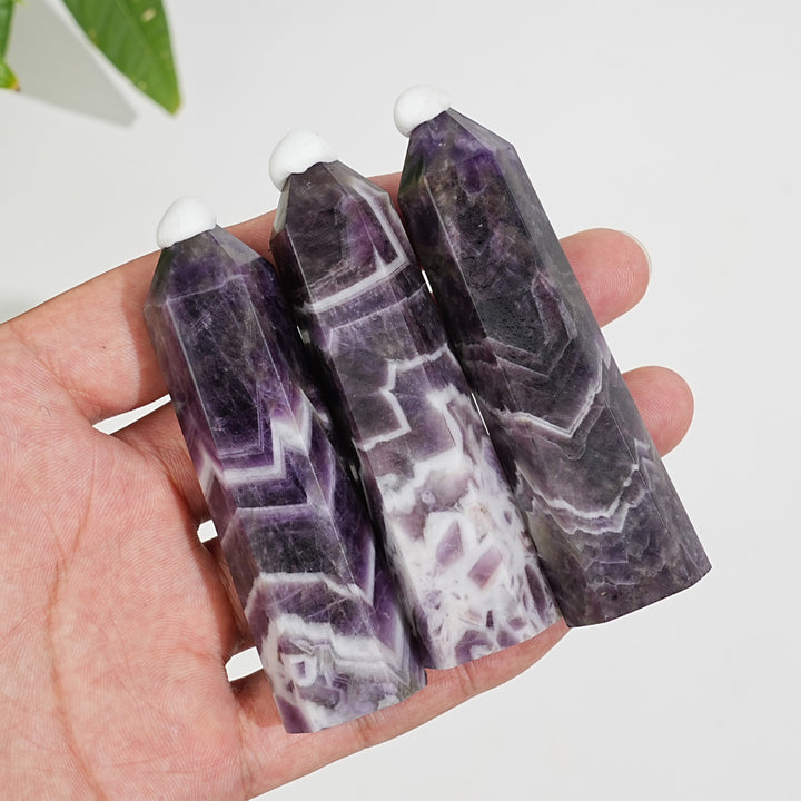 Natural Crystal Dream Amethyst Point