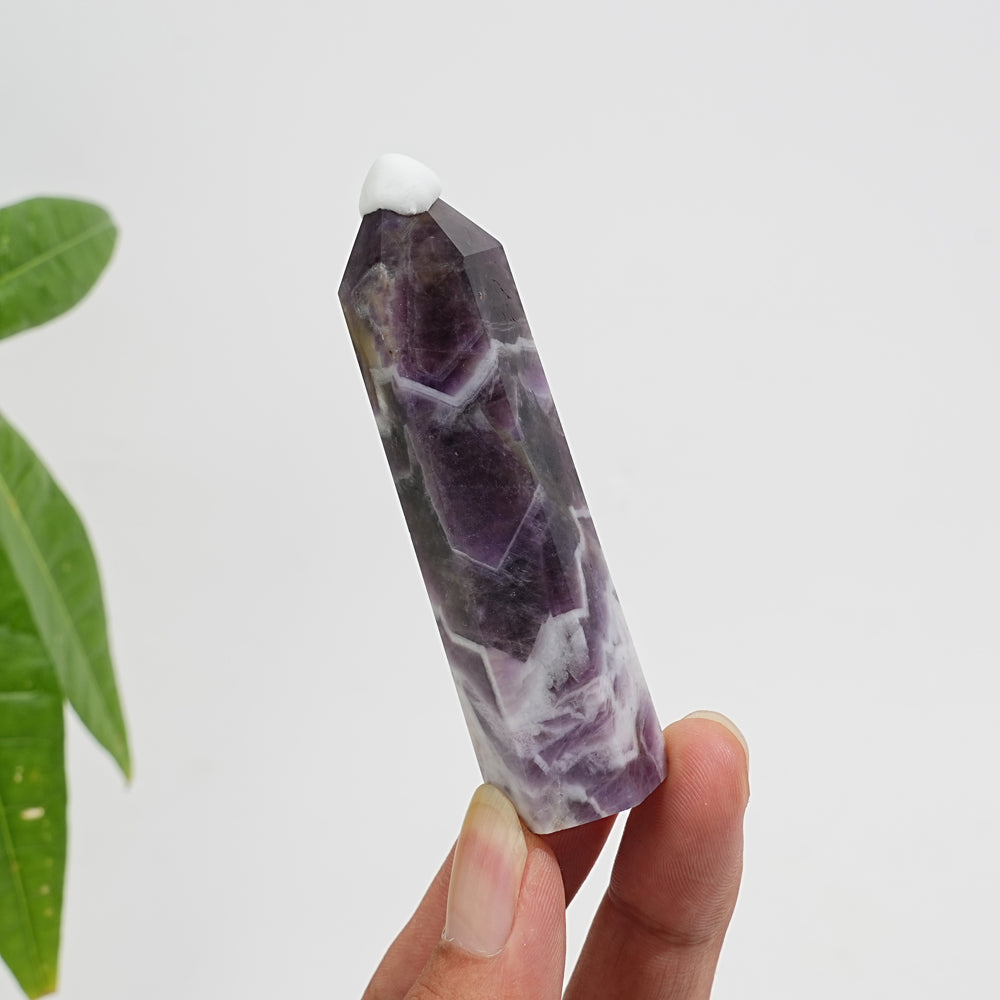 Natural Crystal Dream Amethyst Point
