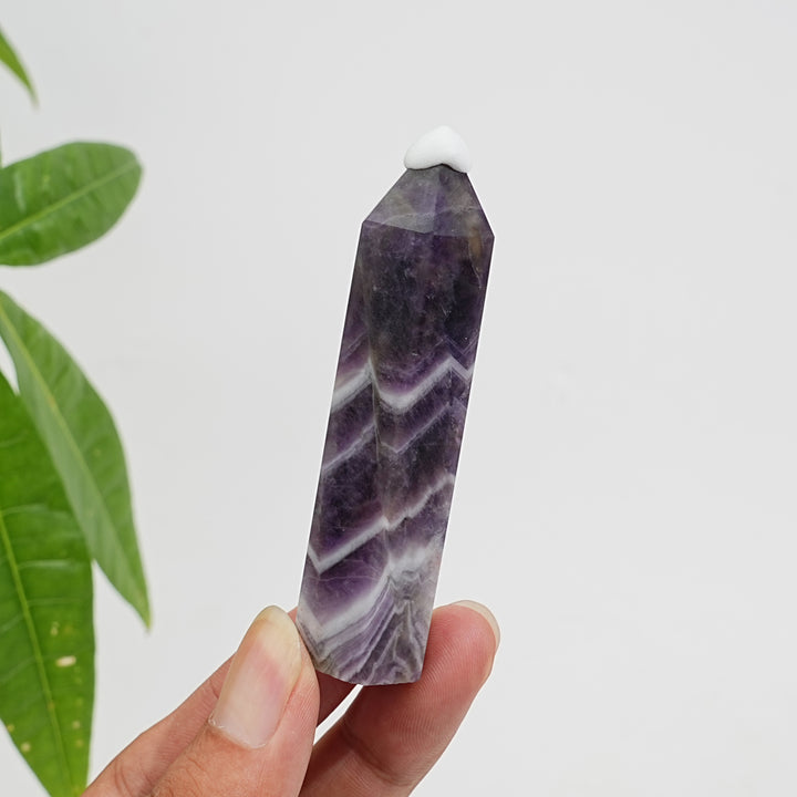 Natural Crystal Dream Amethyst Point