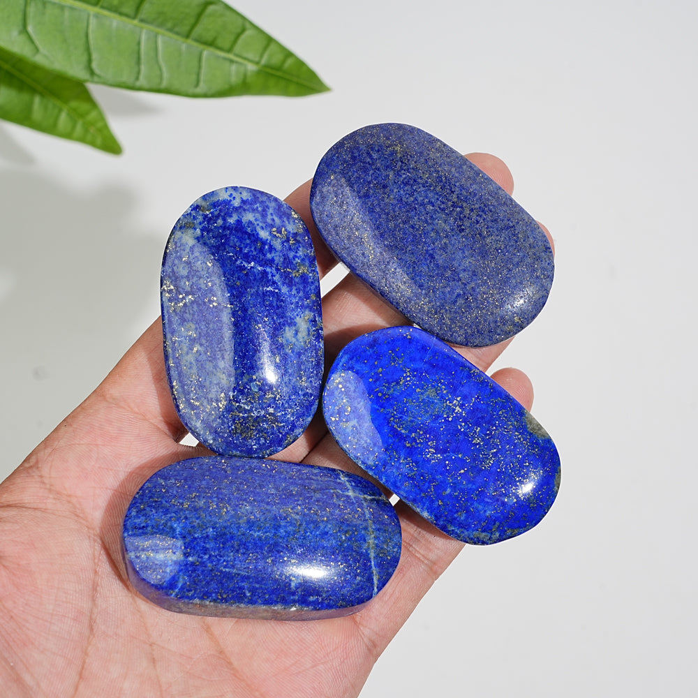 Natural Crystal Lapis Lazuli Palm Stone