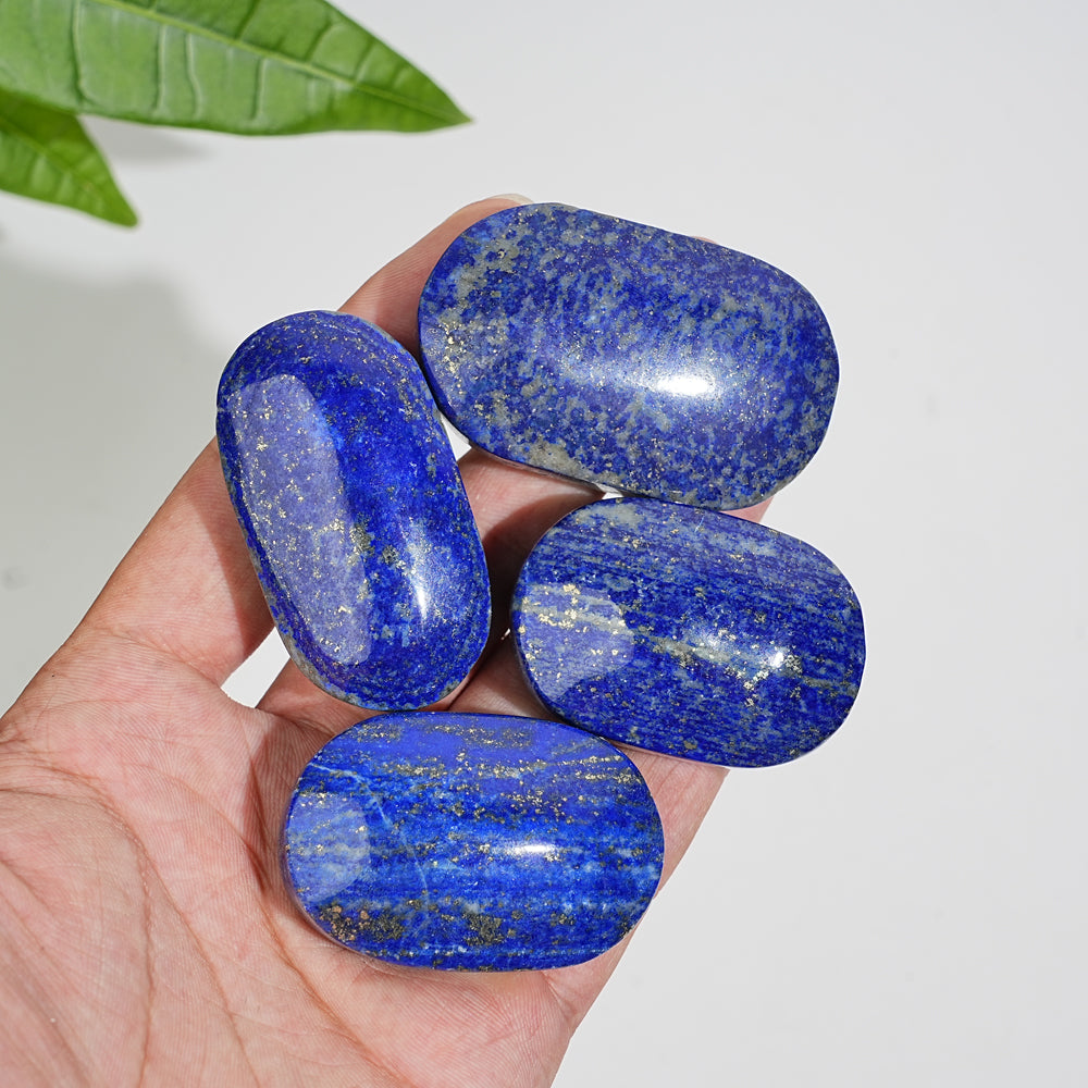 Natural Crystal Lapis Lazuli Palm Stone