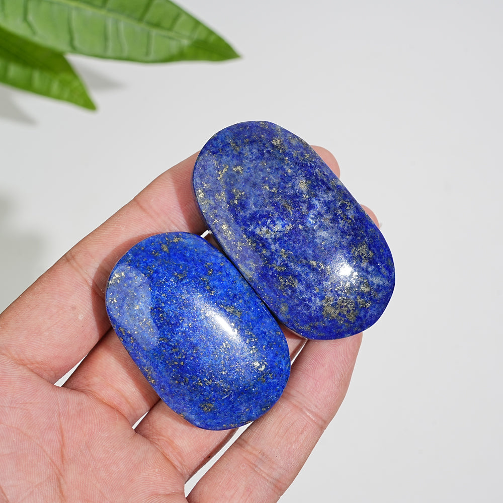Natural Crystal Lapis Lazuli Palm Stone