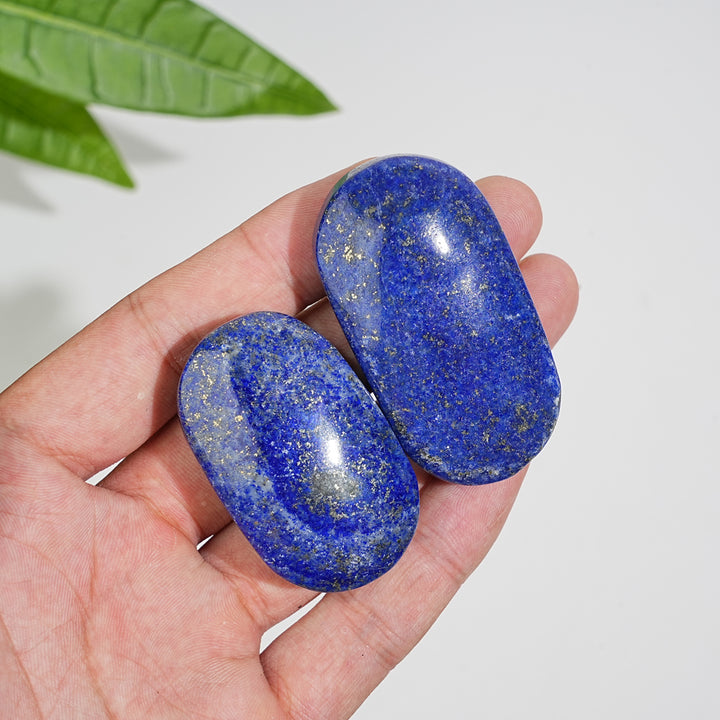 Natural Crystal Lapis Lazuli Palm Stone