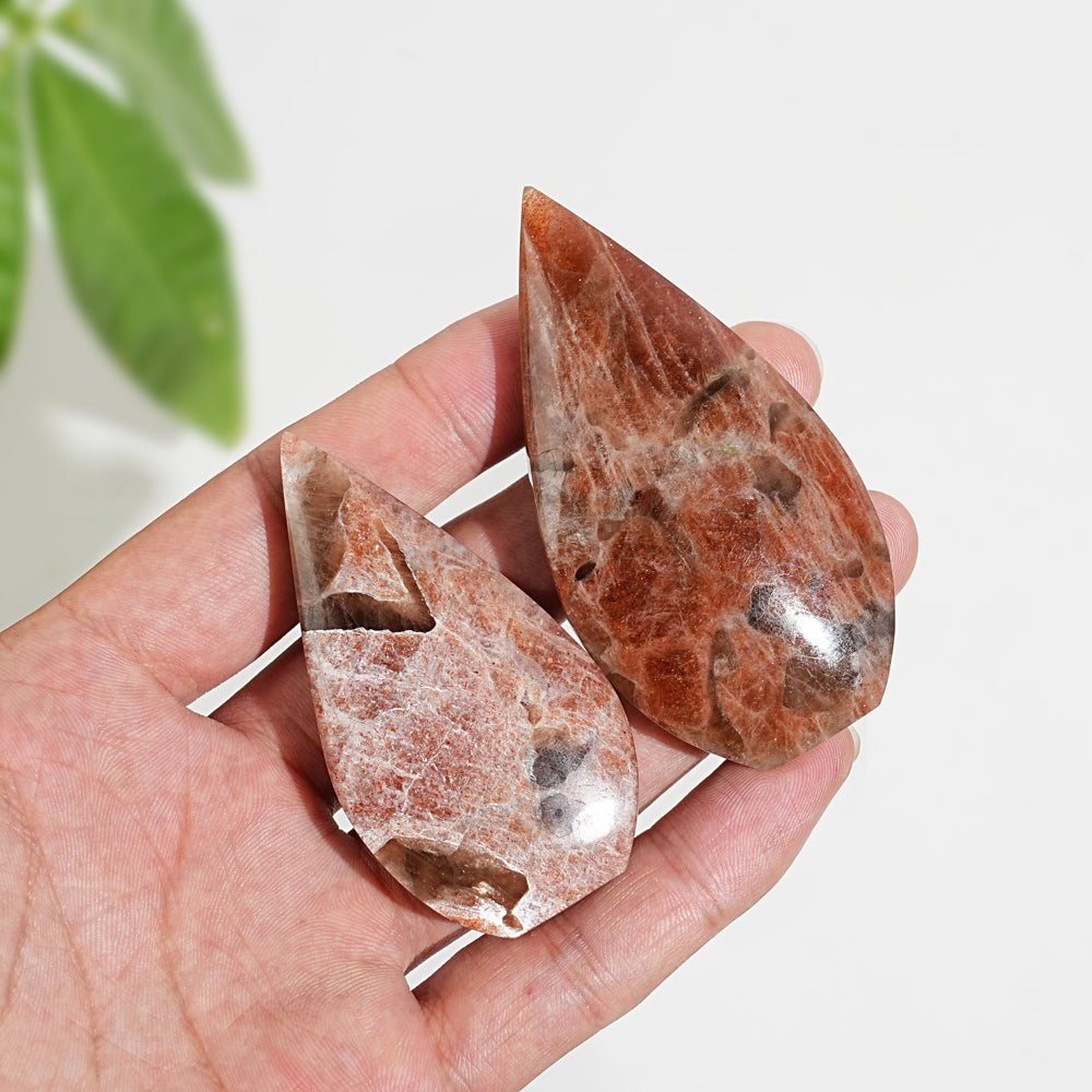 Natural Crystal Golden Sunstone Teardrop