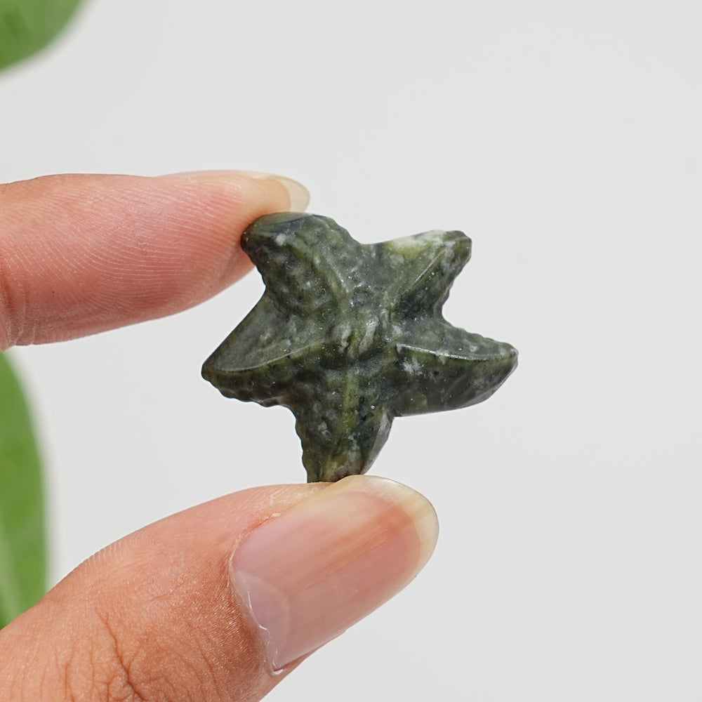 Natural Crystal Carving Mixed Material Starfish