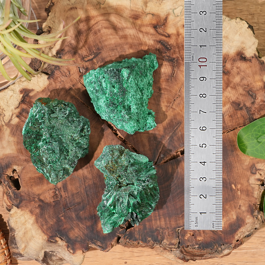 Natural Malachite Needle Mineral Raw
