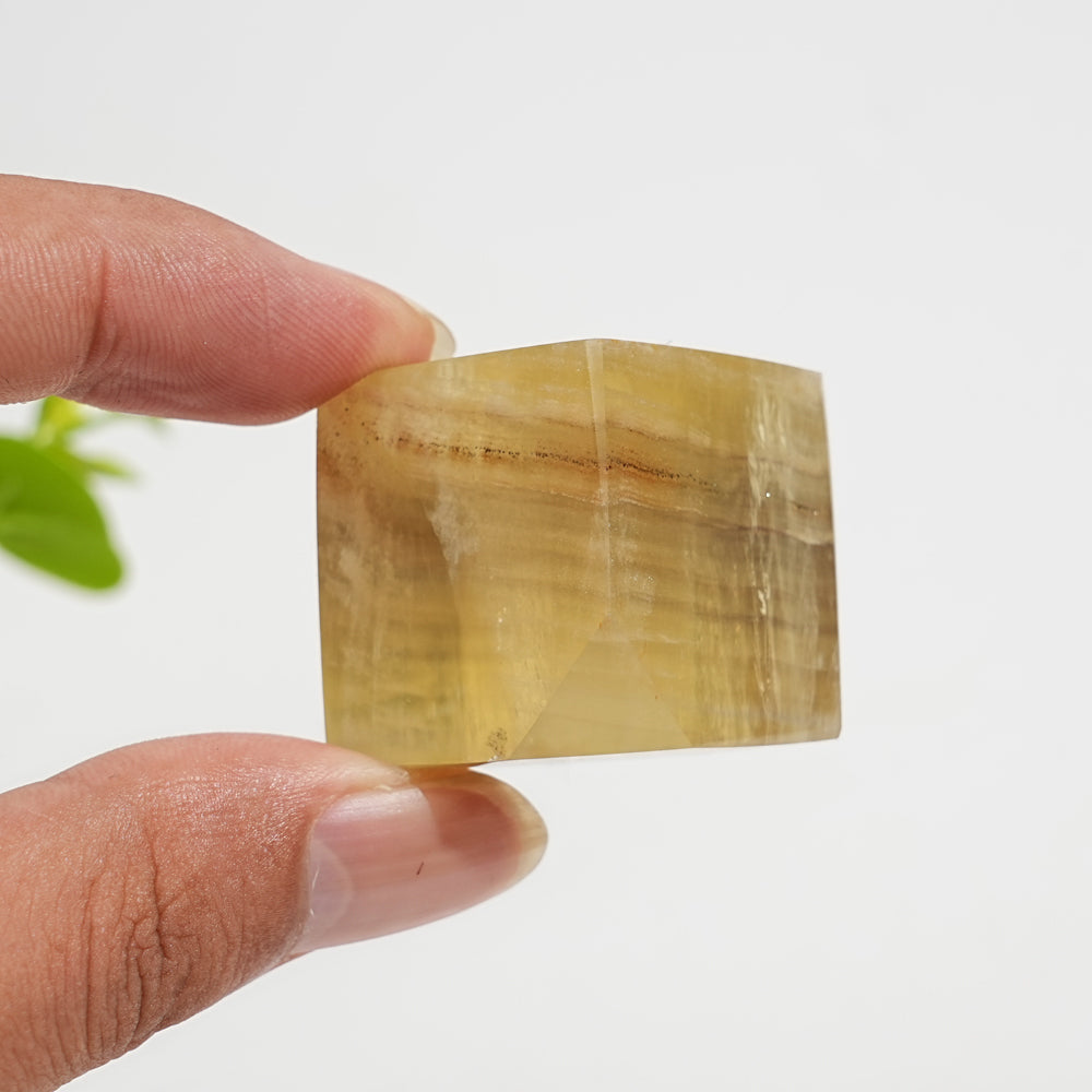 Natural Crystal Fluorite Cube