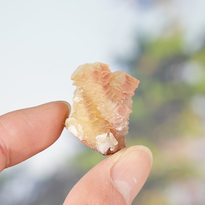 Natural Pagoda Calcite Raw