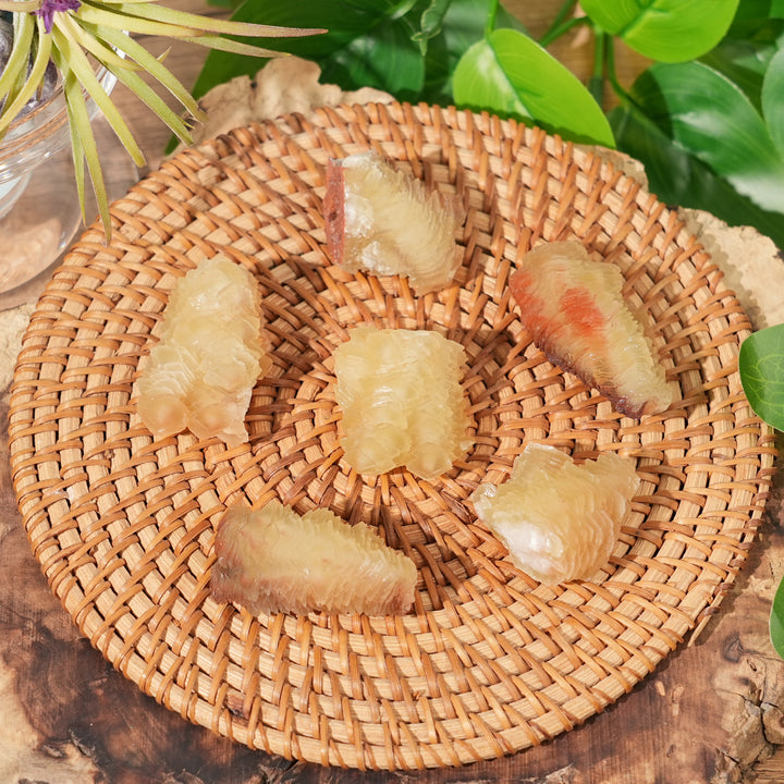 Natural Pagoda Calcite Raw