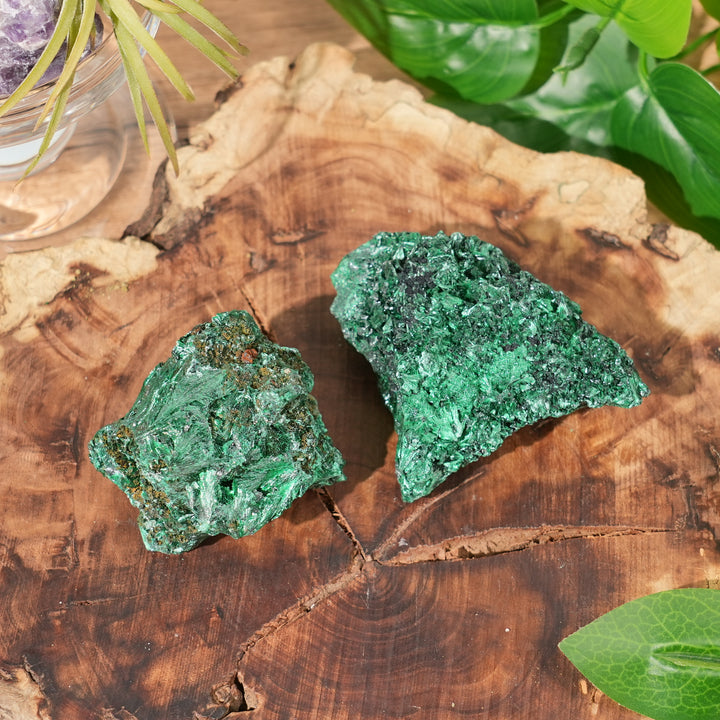 Natural Malachite Needle Mineral Raw