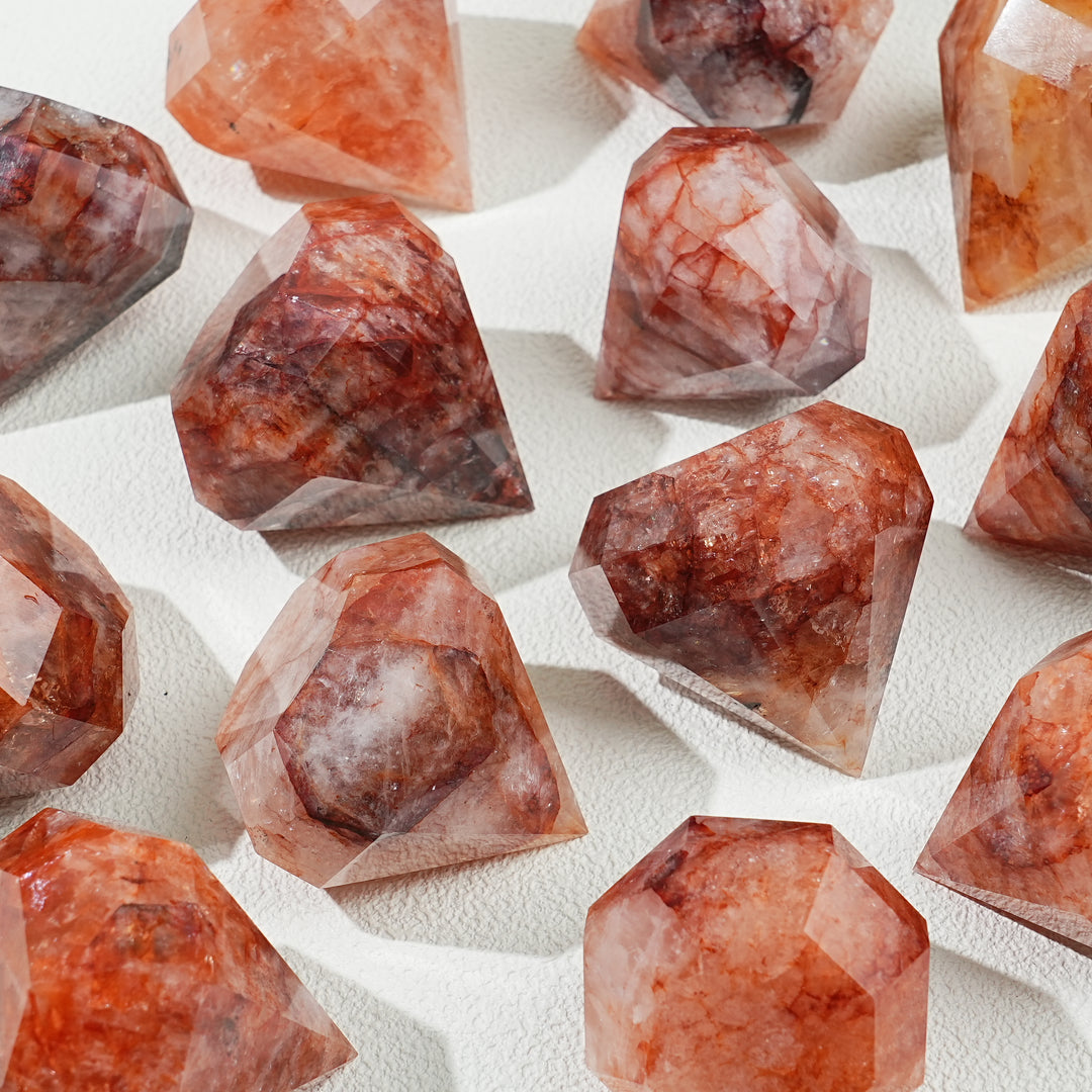 Natural Fire Quartz Diamond