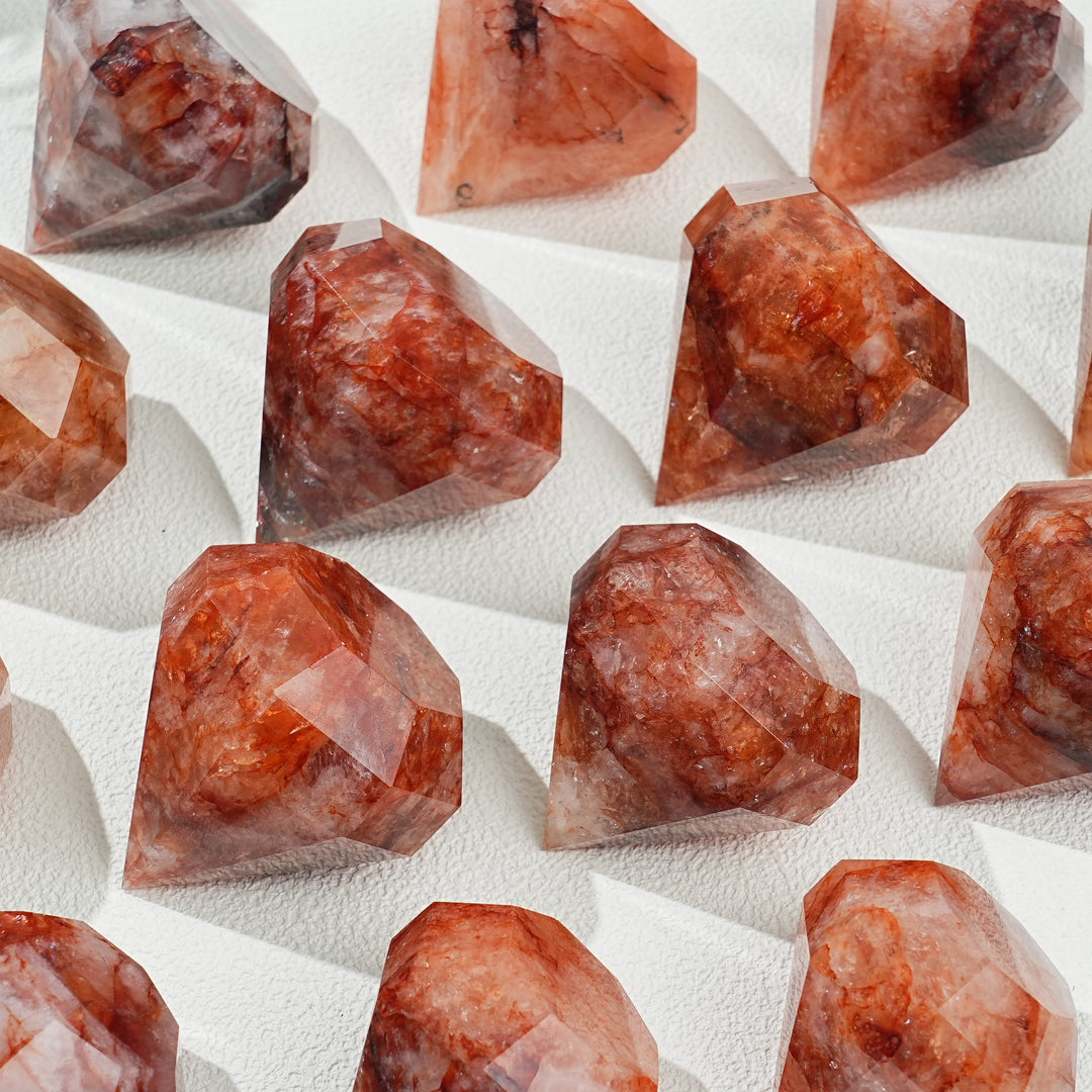 Natural Fire Quartz Diamond