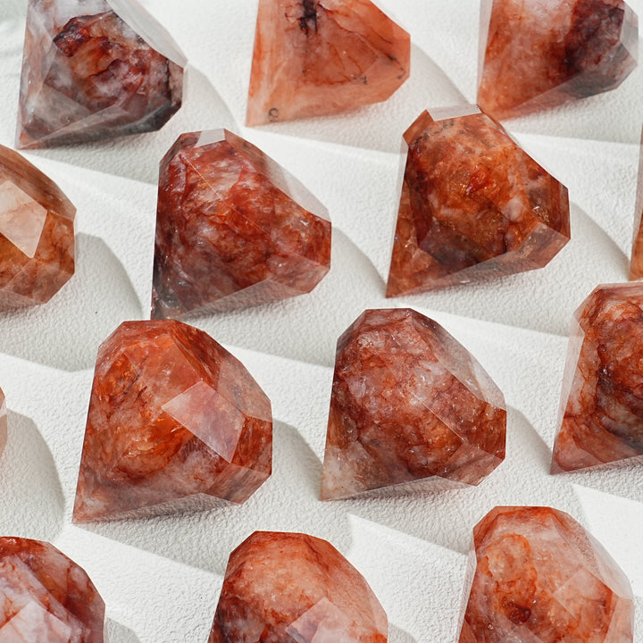 Natural Fire Quartz Diamond