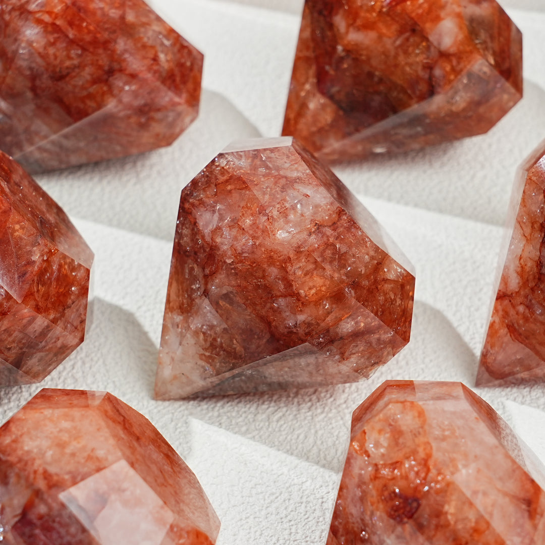 Natural Fire Quartz Diamond