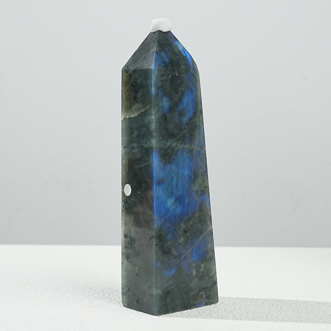 Unique, Natural Labradorite Point