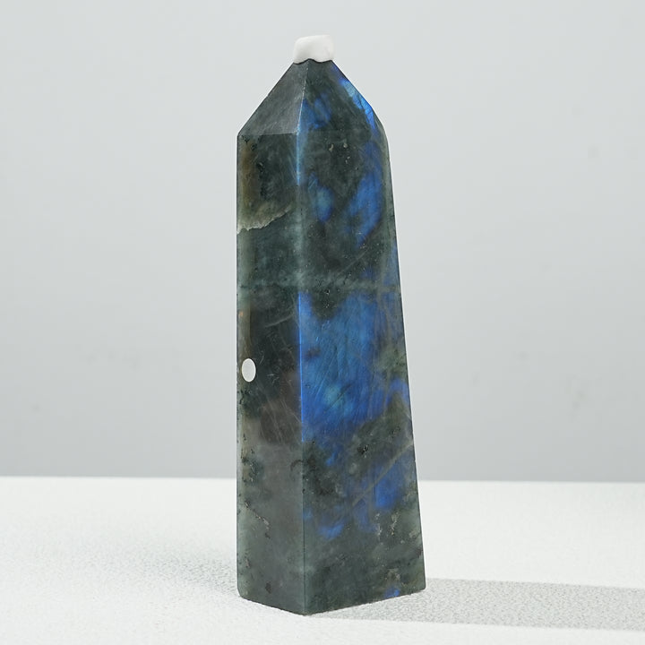 Unique, Natural Labradorite Point