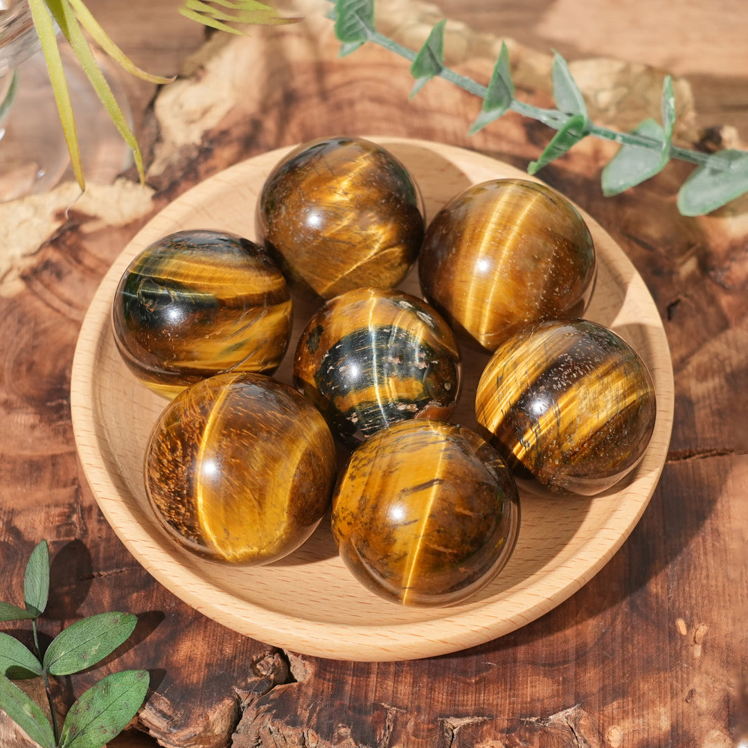 Natural Tiger Eye Sphere