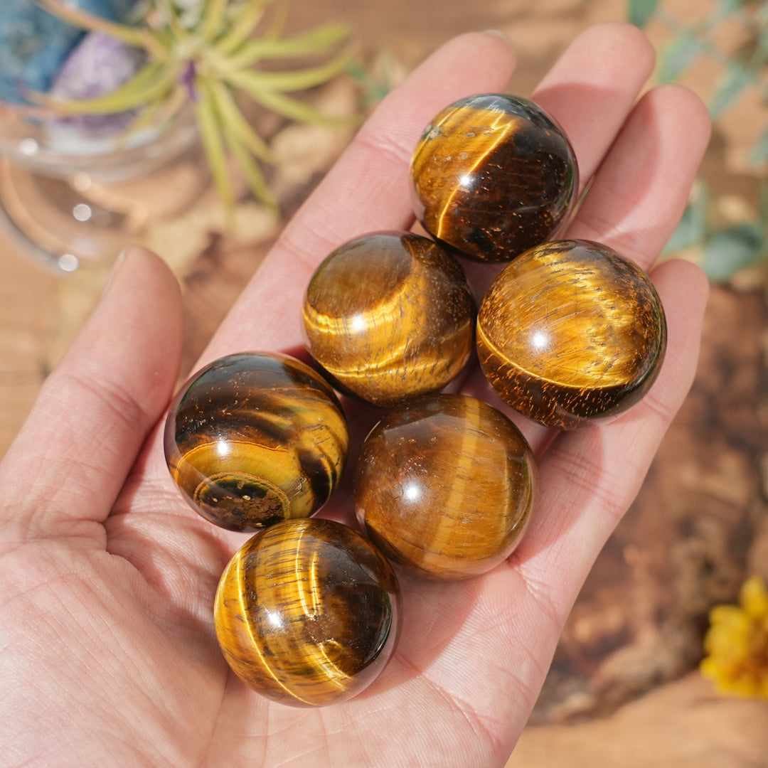 Natural Tiger Eye Sphere