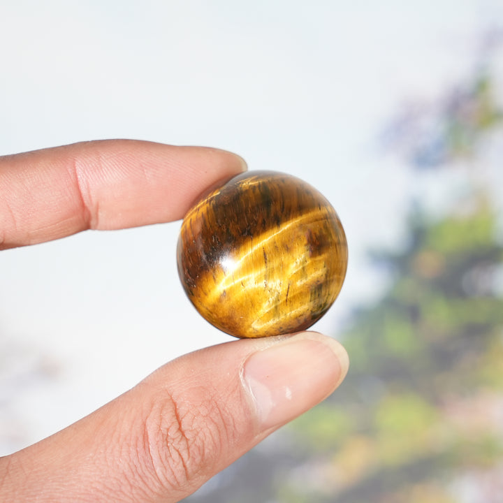 Natural Tiger Eye Sphere