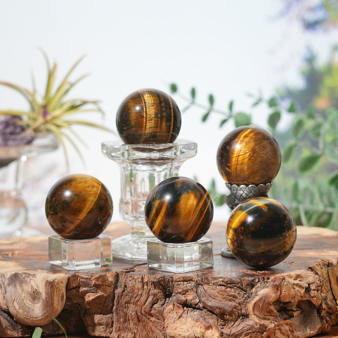 Natural Tiger Eye Sphere