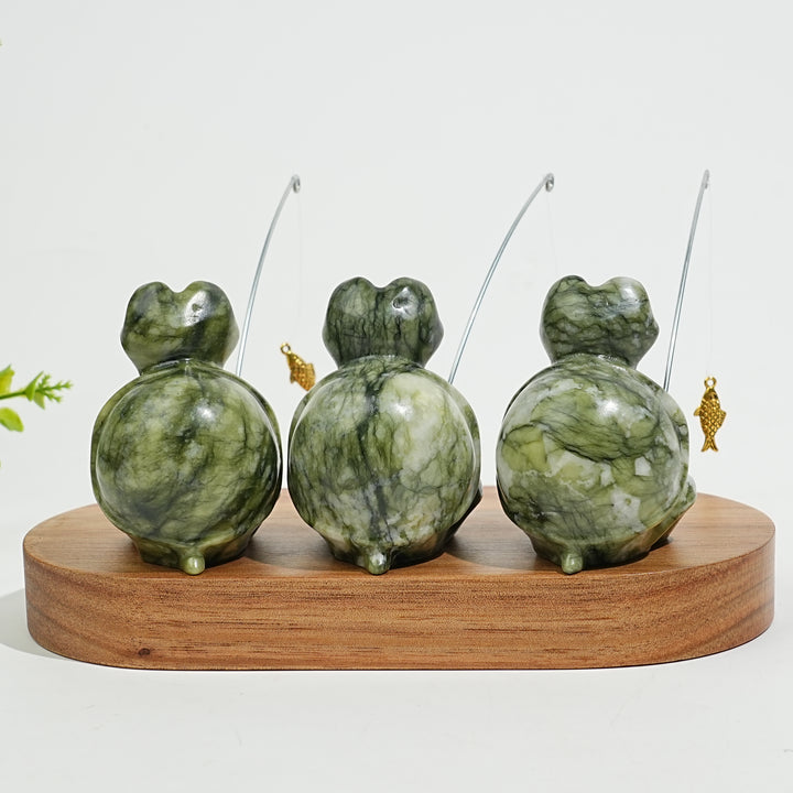 Natural Crystal Carving Animal Fishing