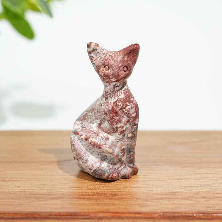 Natürliche Kristall-Pixelkatze