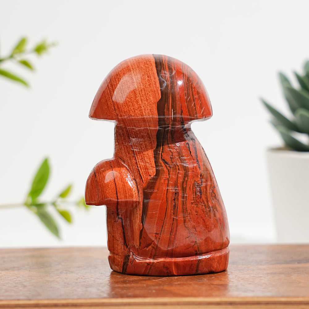 Natural Crystal Carved Mushroom