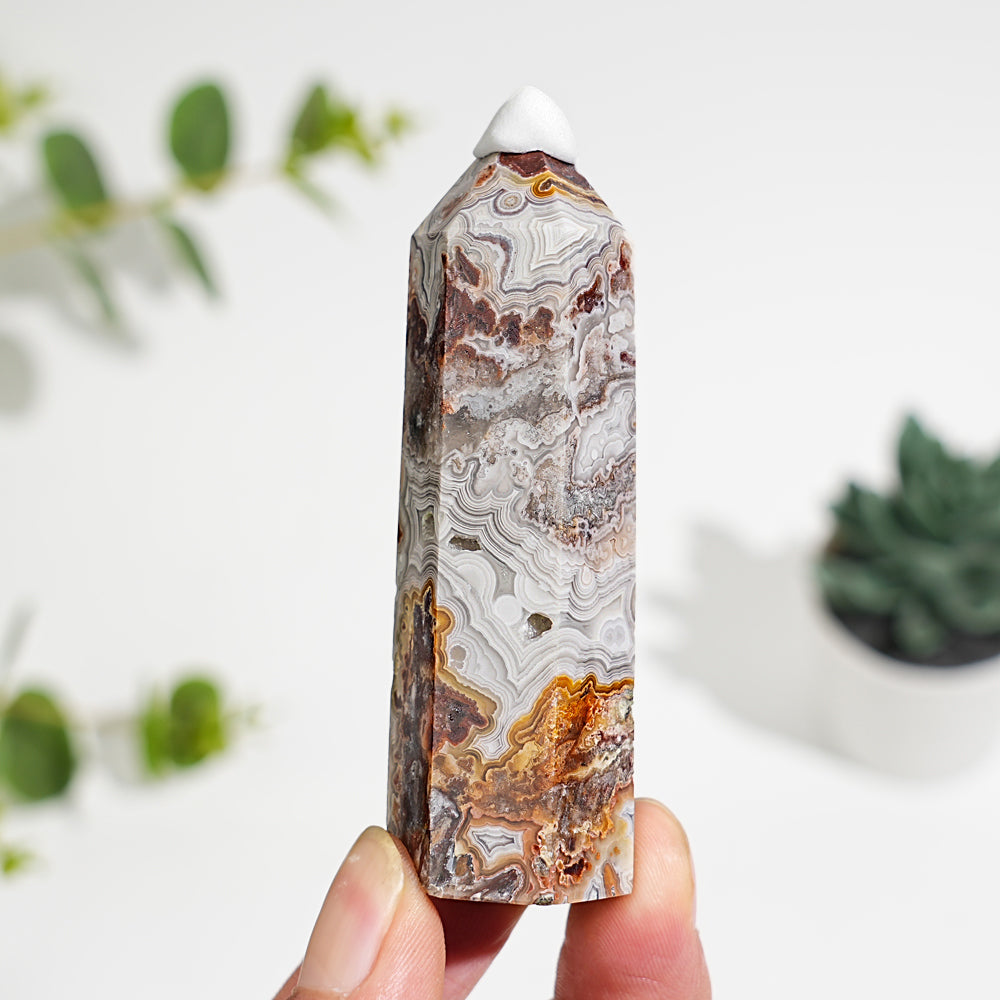 Natural Mexican Agate Point